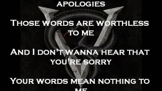 Bullet For My Valentine  Worthless Lyric video [upl. by Nyra]