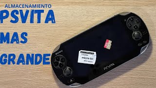 Aumenta la capacidad de tu PSVita con SD2VITA de una manera fácil para principiantes en 2023 [upl. by Marlon624]