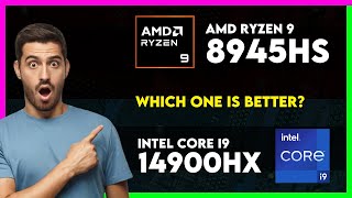 AMD Ryzen 9 8945HS vs Intel Core i9 14900HX Comparison [upl. by Rita]