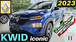 💙 NUEVA Renault KWID ICONIC TM 2023  TODOS Los DETALLES  Ficha Técnica 👍🏼 [upl. by Platus]