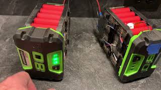 How to revive a quotdeadquot Greenworks lithium ION battery  save a couple hundred bucks [upl. by Pascia]