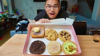 We Try The MOST EXPENSIVE COOKIES In The WORLD  MUKBANG [upl. by Nelag]