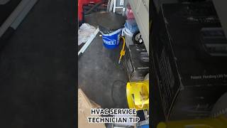 HVAC service technician tip hvaclife hvactechnician hvacservice bluecollar fyp hvac [upl. by Yrem]