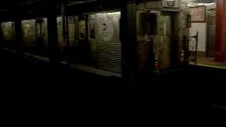 R38R32 Coupled C Train at 163rd Street Station [upl. by Hausmann]