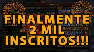 FINALMENTE 2 MIL INSCRITOS [upl. by Kimberley]