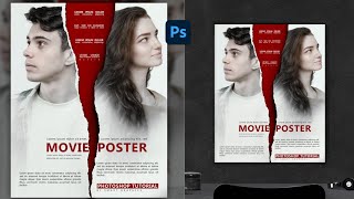 Create an Movie Poster Concepts Photoshop Tutorial [upl. by Htebesile]