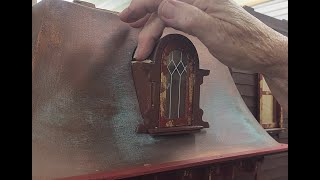 How to Fit Dormer Windows on a Beacon Hill Dollhouse And the Copper Roof is Fitted Day 39 [upl. by Vincent991]