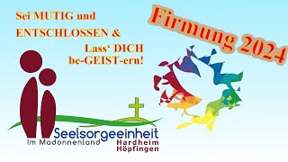 Festgottesdienst zur FIRMUNG St Alban 17112024 1000 [upl. by Demetre]