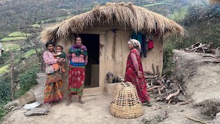 Village Family Story  Daily Village Activitys Napla People  👌Village Kitchen Share [upl. by Ullman768]