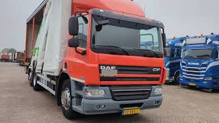 V793 DAF FAN CF75310 6x24 Daycab Euro5  SchuifzeilenBak 760M  KooiAap Aansluiting  122024APK [upl. by Nawat]