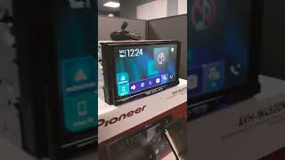 2019 Pioneer AVHW4500NEX with wireless mirroring  Car Audio [upl. by Aridni871]