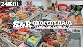 24K  SampR Grocery Haul  SM Grocery Haul  Lorelin Sia [upl. by Ellerihs51]