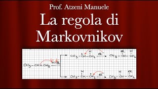 La regola di Markovnikov L42 ProfAtzeni ISCRIVITI [upl. by Lalaj]