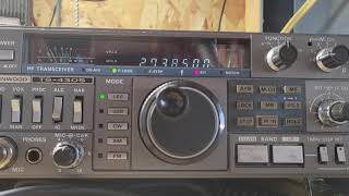 Cb radio  kenwood ts430s on 11meter band [upl. by Olga]