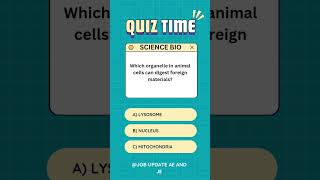 Which organelles in animal cells can digest foreign materials😇👍 cell biology celltheory [upl. by Paloma]