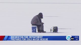 How Brewerton Fire Department prepares for cold water rescues [upl. by Fredrika]