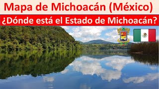 Mapa de Michoacan [upl. by Queri]