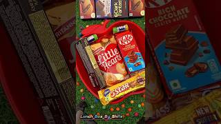 Yummy chocolate lunch box 🍫 chocolate lunchbox trending candy tiffinbox food [upl. by Bocyaj]