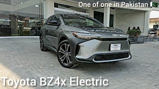 2024 Toyota bZ4X Electric Detail Review  Specs amp Price [upl. by Ielirol]