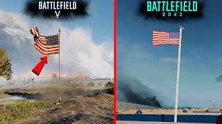 Battlefield 5 vs Battlefield 2042  Attention to Detail Comparison [upl. by Debbee]