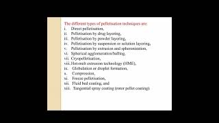 Pelletization process By Ms Deepika [upl. by Eisor214]