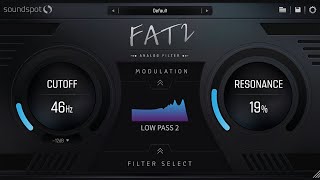 Fat 2 Analog Filter by SoundSpot  Tutorial [upl. by Llenrahc]