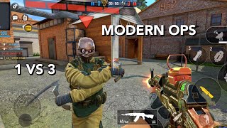 MODERN OPS 💥 Full Power  1 VS 3  BOMB 💣 Gameplay [upl. by Heshum42]