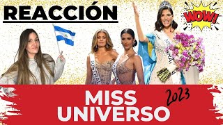 REACCIÓN MISS UNIVERSO 2023 MISS NICARAGUA SHEYNNIS PALACIOS ES MISS UNIVERSE [upl. by Aid]