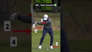 Golf Swing Basics Slow Motion Iron [upl. by Biddie]