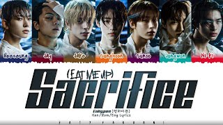 ENHYPEN 엔하이픈  Sacrifice Eat Me Up Lyrics Color CodedHanRomEng [upl. by Klemperer]