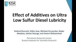 Diesel Lubricity ULSD [upl. by Trish926]