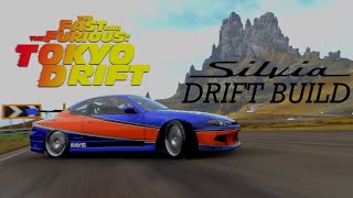 Tokyo Drift Nissan Silvia S15 BEST DRIFT BUILD  Forza Horizon 4 [upl. by Gnad105]