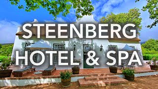 Steenberg Hotel amp Spa  4K video tour of the Capes first farm [upl. by Lauer519]