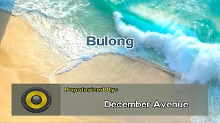 Bulong  December Avenue MIDI Karaoke [upl. by Wye]