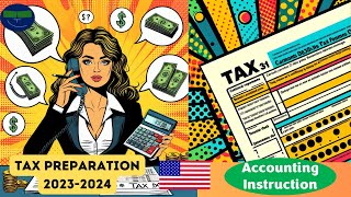 Tax Calculation – Line 16 7020 Tax Preparation 20232024 [upl. by Angell]