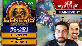 GENESIS Retold 15000 AOM Event  Ulysses vs Tunison  Upper Bracket Round 1 [upl. by Novit]