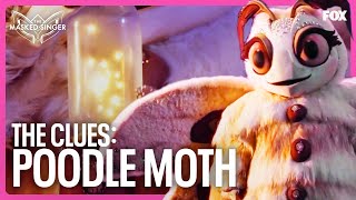 The Clues Poodle Moth  Season 11  The Masked Singer [upl. by Saval224]