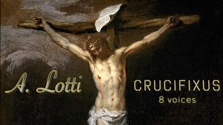 Antonio Lotti  CRUCIFIXUS 8 voices Organ Solo [upl. by Eceirtal]