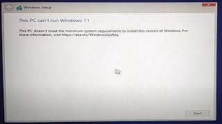 Hướng dẫn sửa lỗi This PC doesn’t meet the minimum system requirements to install Window 11 [upl. by Cirone]