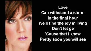 Celine Dion  Right In Front Of Me Karaoke Instrumental [upl. by Kelci]