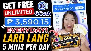 GET UNLIMITED P3000 GCASH EVERYDAY LARO LANG NG 5 MINS KADA ARAW  WALANG PUHUNAN [upl. by Noislla]