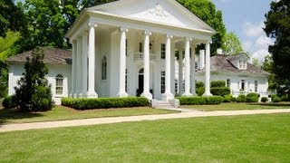 Historic Mansion on 70 Acres in Madison GA  2911 Clack Road [upl. by Nauqit209]