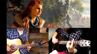 Horizon Zero Dawn Guitar Cover  Aloys Theme  Meridian Day [upl. by Eiramik]