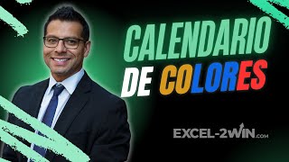 Cómo Hacer un Calendario que Cambia de Color en Excel [upl. by Tegdig]