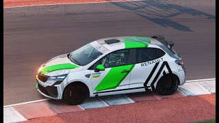 RECORD LAP PRACTICE SESSION AT LFM TRACK MISANO WORLD CIRCUIT CLIO CUP RS PHASE 2024 [upl. by Aden]