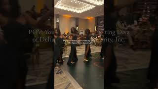 🔥 Delta Sigma Theta Sorority Inc Wedding Stroll dst deltasigmatheta divine9 weddingvideo [upl. by Hawk]