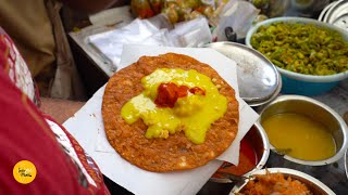 Famous Dal Pakwan of Jamnagar Rs 30 Only l स्वादिष्ट दाल पकवान l Gujarati Street Food [upl. by Elly452]