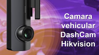 Cámara móvil para autos DashCam hikvision ideal para grabar de noche [upl. by Nylodnarb]