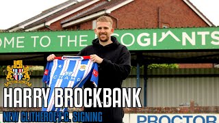 Harry Brockbank Joins Clitheroe  FIRST INTERVIEW [upl. by Nairdad]