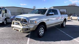 619704  2017 Ram 3500  Laramie Longhorn  SRW MegaCab Diesel [upl. by Eelyrag912]